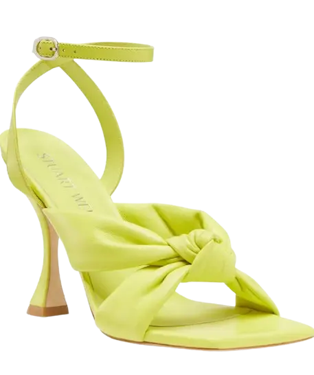 Stuart Weitzman 脚踝绑带蝴蝶结凉鞋