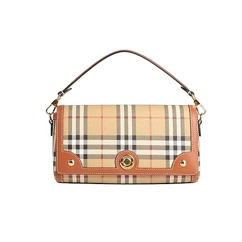 BURBERRY 巴宝莉格纹单肩包