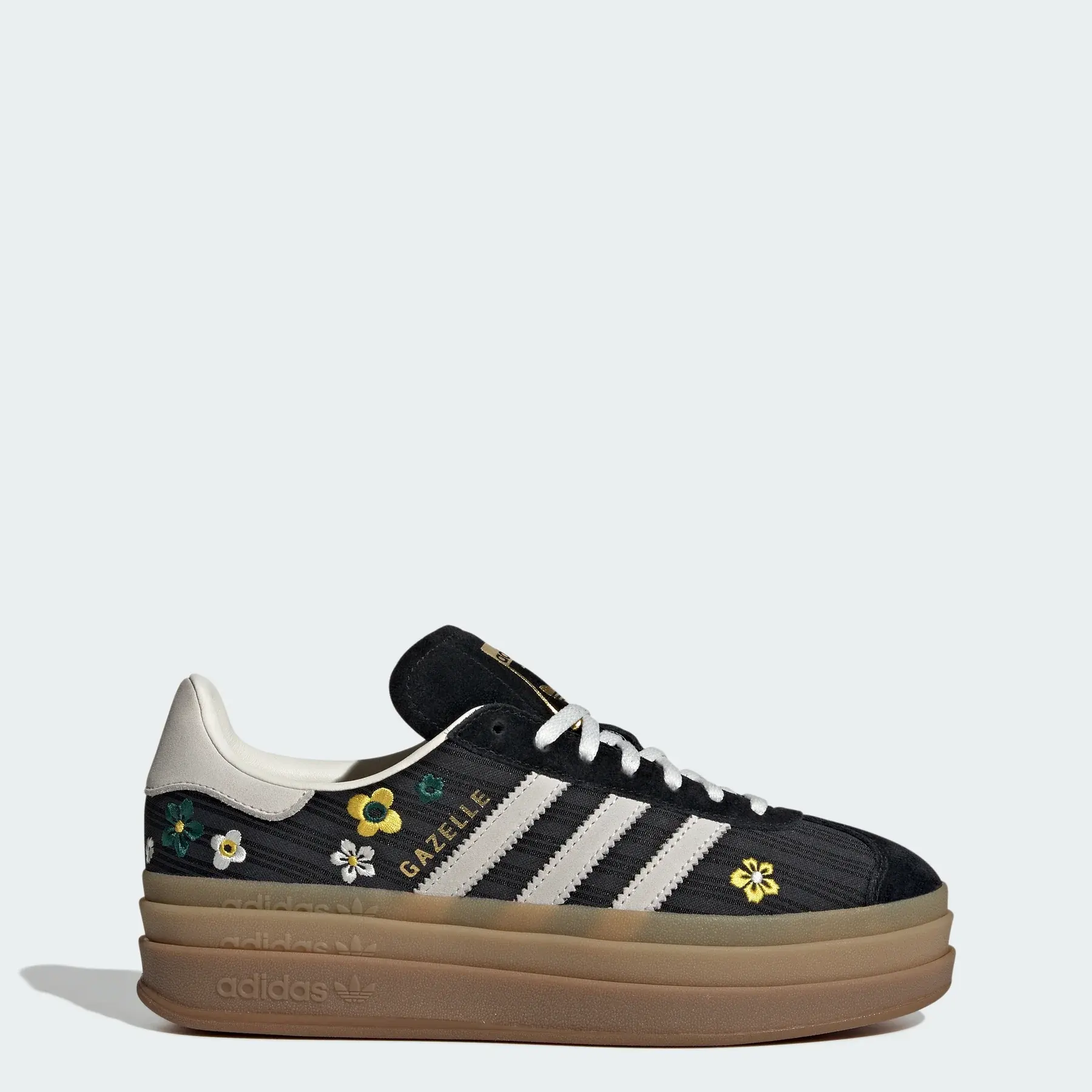 Adidas 阿迪达斯 Gazelle Bold 花朵刺绣运动鞋