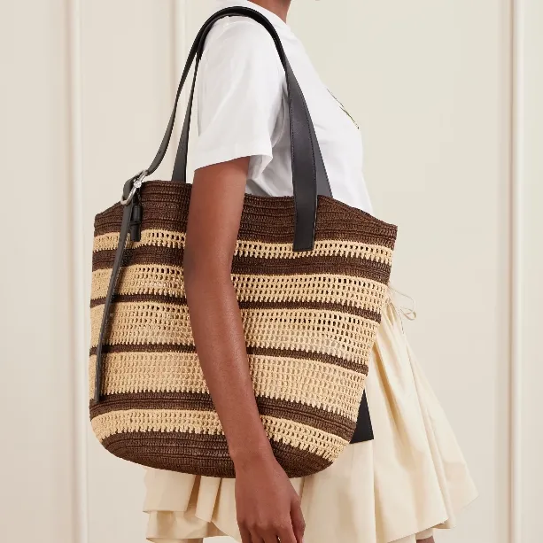LOEWE 罗意威 x Paula's Ibiza Loop 编织托特包