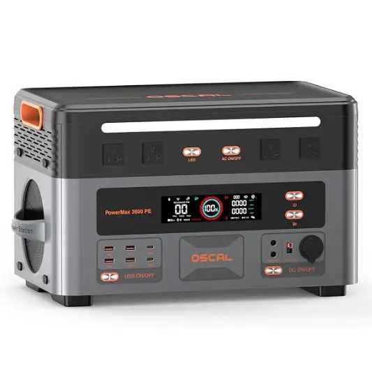 OSCAL PowerMax 3600 PE 便携式太阳能发电机
