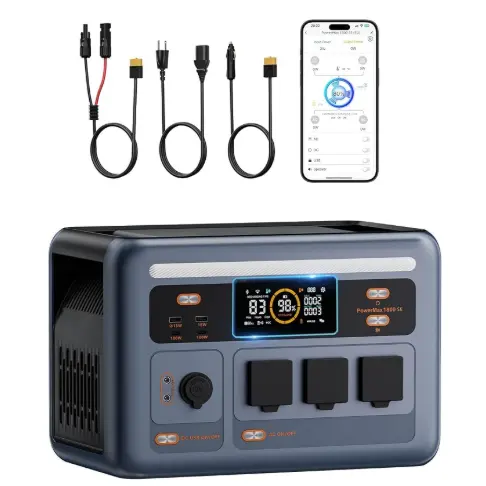 OSCAL 1800W Solar Generator PowerMax 1800SE Portable Power Station