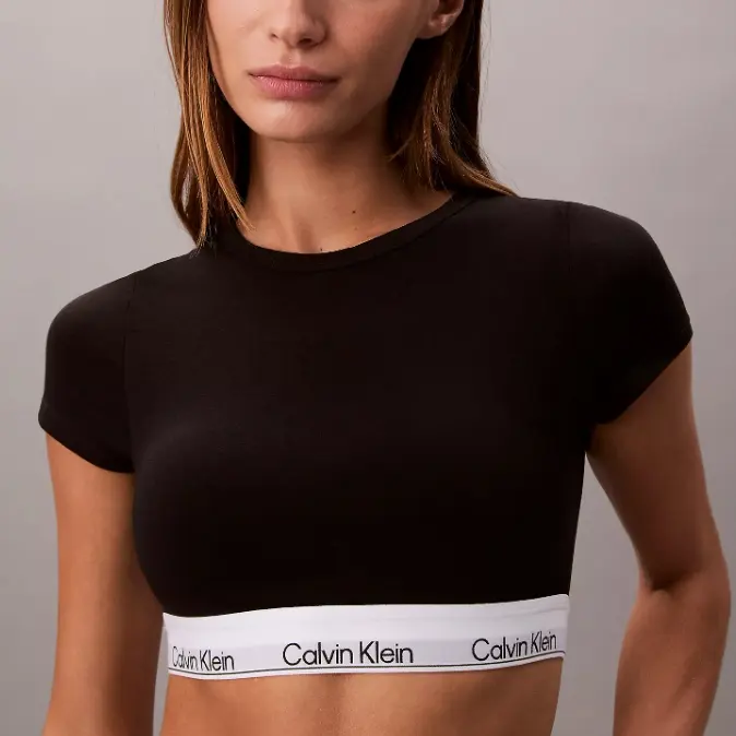Calvin Klein 经典字母徽标T恤内衣