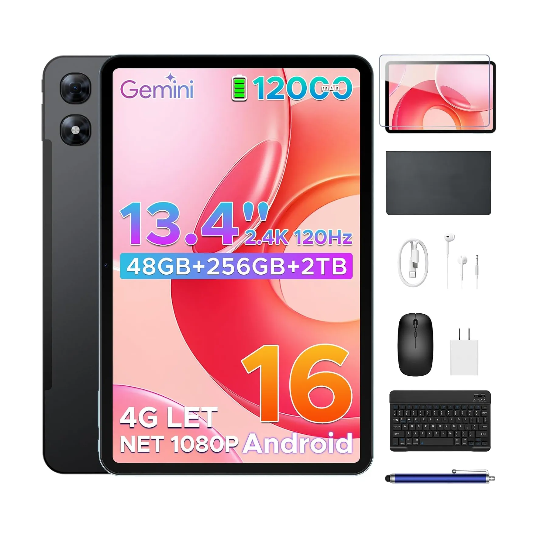 P13 Pro 13.4英寸安卓16平板电脑
