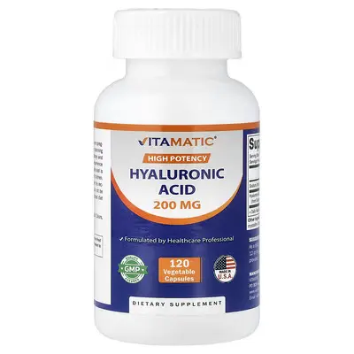 Vitamatic 优效，透明质酸，120粒素食胶囊