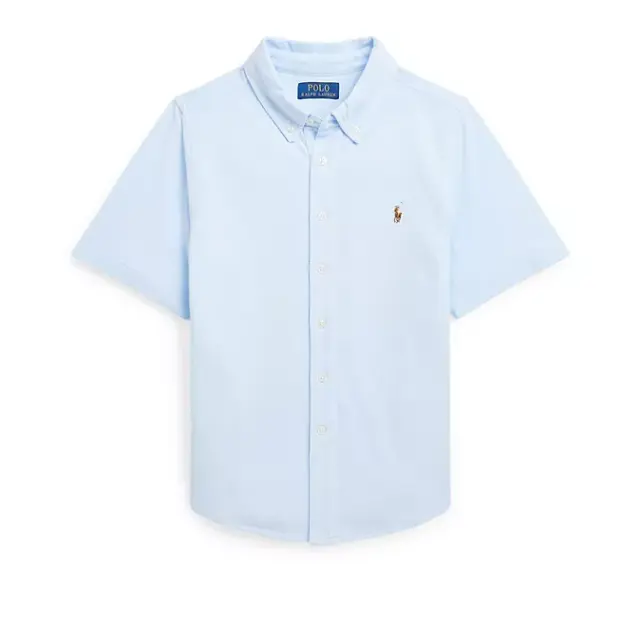 码全！Polo Ralph Lauren 拉夫劳伦大童款针织牛津纺衬衫