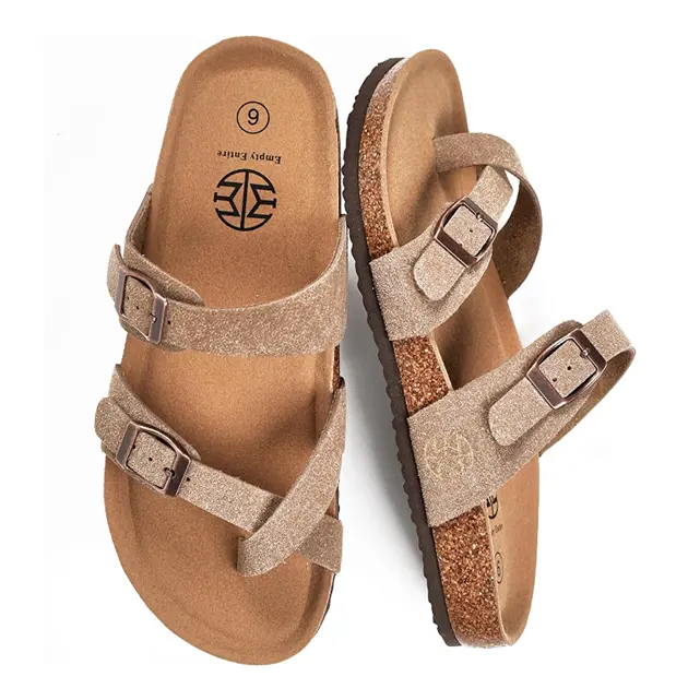 Cork Women's Cross Strap Sandals