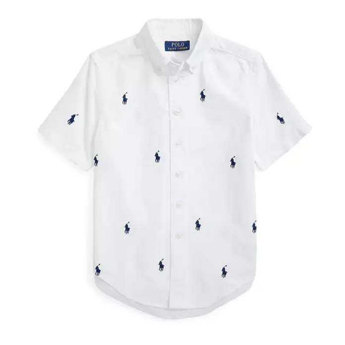 Polo Ralph Lauren 拉夫劳伦大童款 Big Pony 短袖衬衫