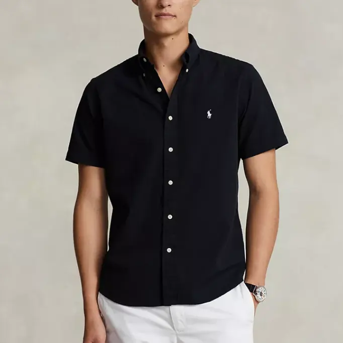Polo Ralph Lauren 拉夫劳伦泡泡纱短袖衬衫