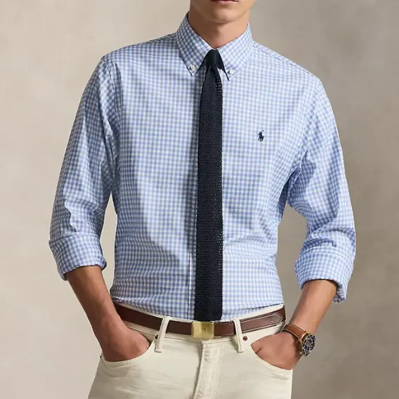Polo Ralph Lauren 拉夫劳伦经典剪裁机能斜纹衬衫