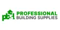 Professional Building Supplies Coupons
