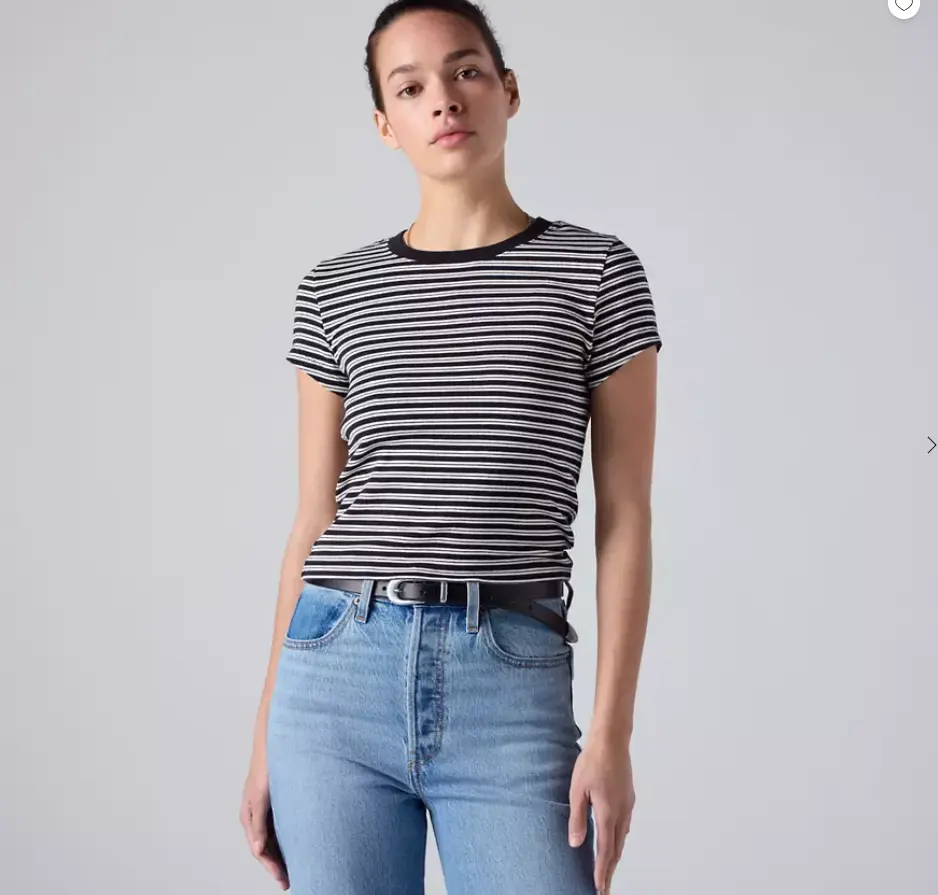 Levi's  短袖T恤 ROSÉ同款