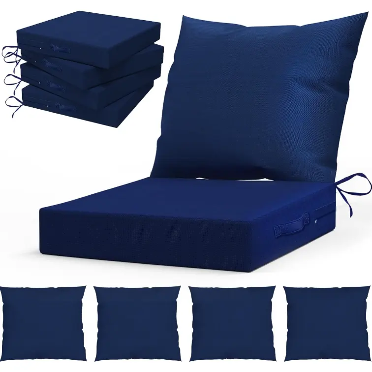 L'AGRATY Outdoor Chair Cushions for Patio Furniture