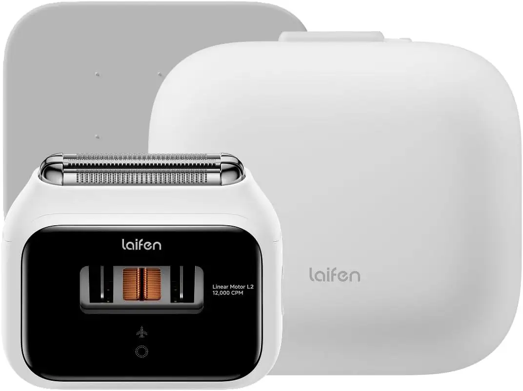 Laifen P3 三刀头男士白色电动剃须刀