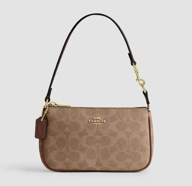 Coach奥莱款Nolita 19号手袋（经典帆布材质）