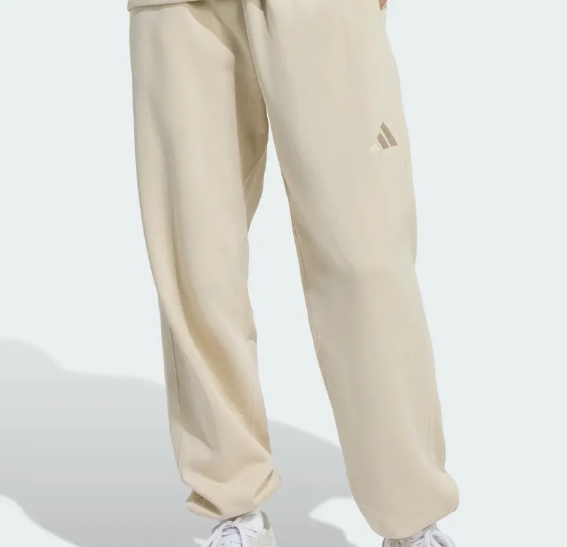 Adidas 女士法式毛圈宽松长裤