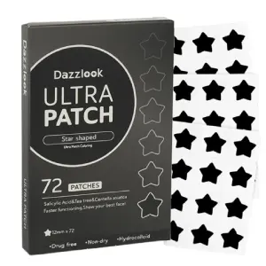 Dazzlook Black Star Shaped Pimple Patch
