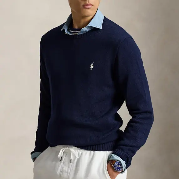 码数较全！Polo Ralph Lauren 拉夫劳伦圆领毛衣